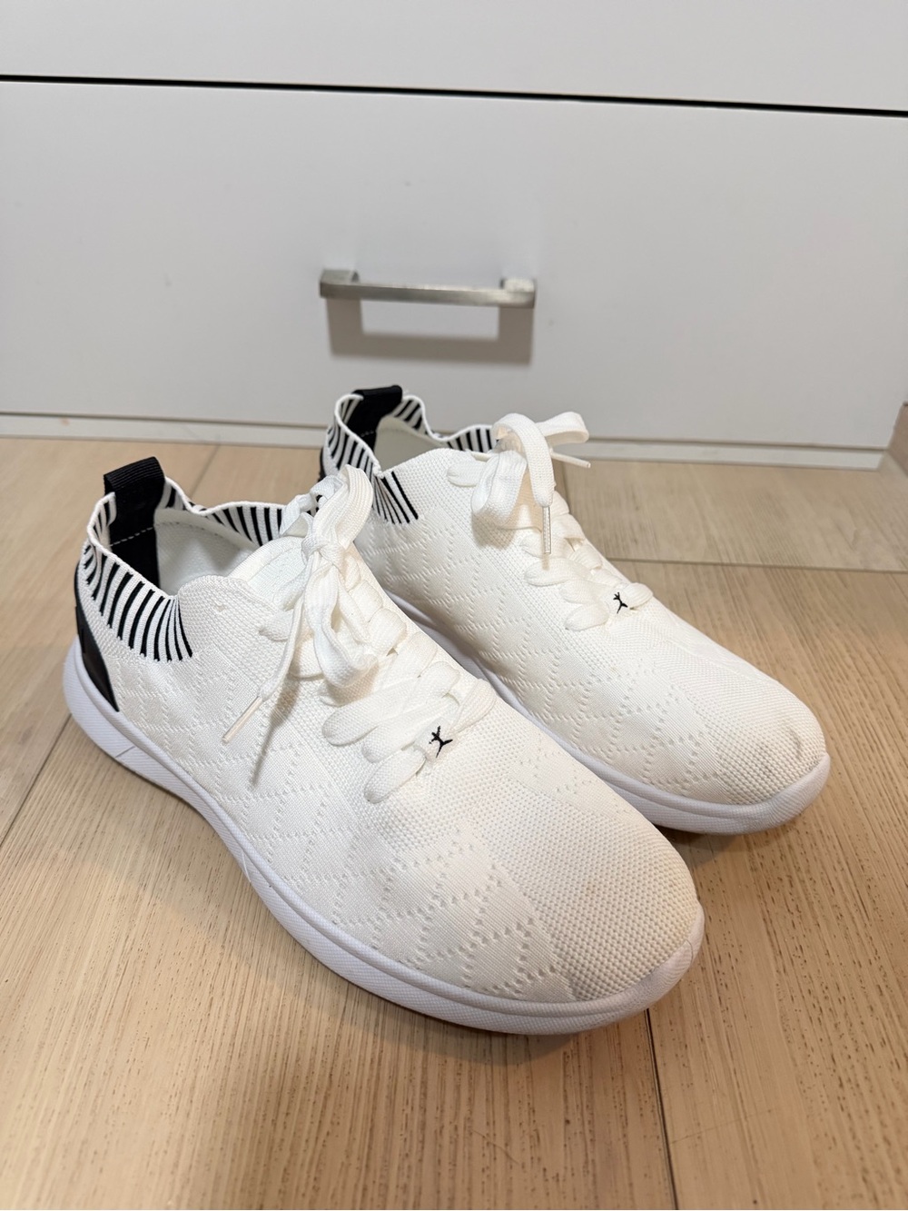 White And Black Danskin Sneakers